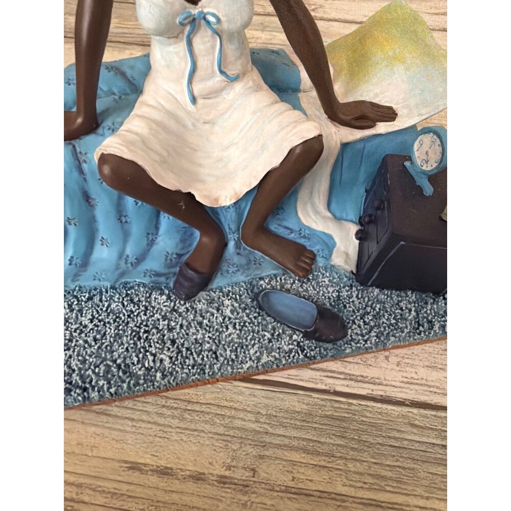 Annie Lee Sass 'n Class "Blue Monday" 1998 African American Decor - No Box - Picture 5 of 13